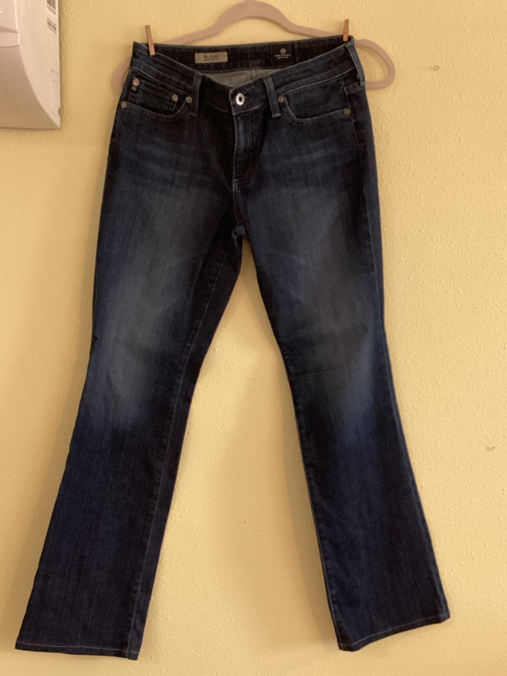 Ag Adriano Goldschmied Women's Dark Indigo Flare Jeans